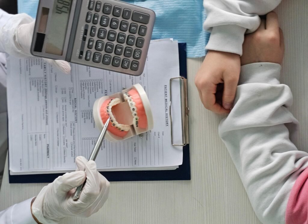 Digital dental scanning technology used to view a patient’s teeth